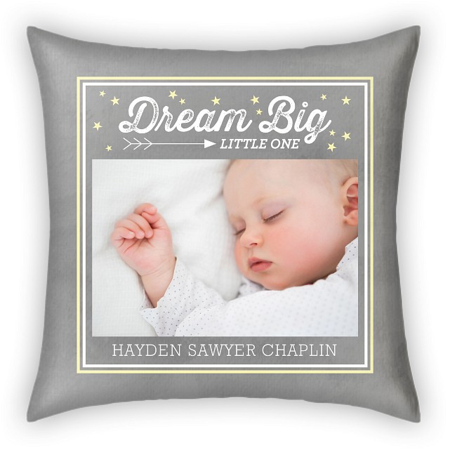 Dream Big Little One Custom Pillows