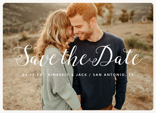 Meant To Be Wedding Save the Date Magnets