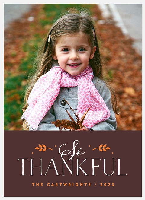 Harvest Boughs Thanksgiving Cards