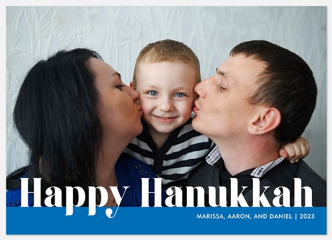 Happy Tradition Hanukkah Photo Cards