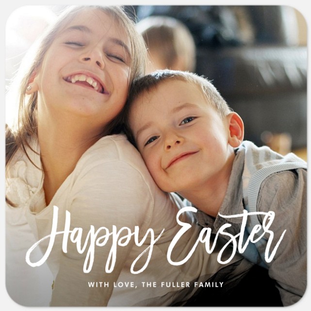 Happily Scripted Easter Photo Cards