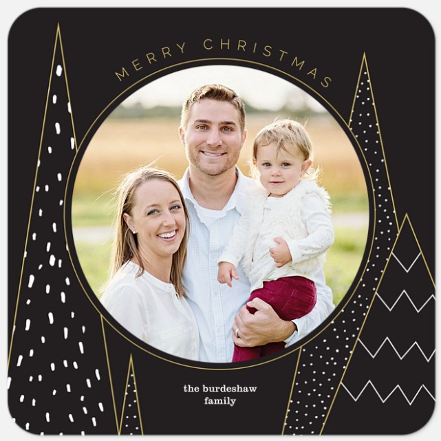 Arctic Pine Holiday Photo Cards