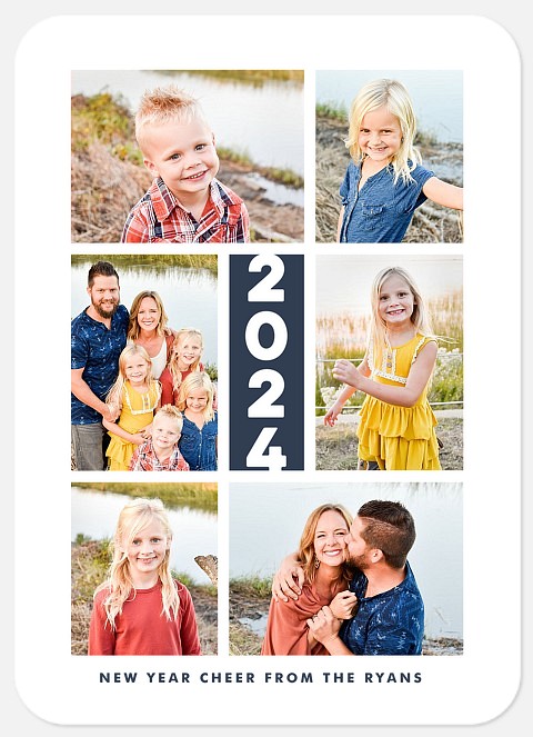 Memorable Year Holiday Photo Cards