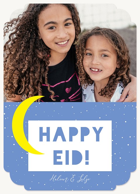 Modern Moon Eid Cards