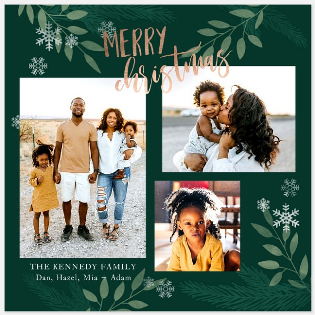 Woodland Mix Holiday Photo Cards
