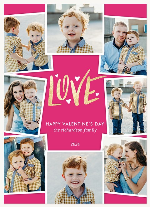 Lovely Collage Valentines Cards