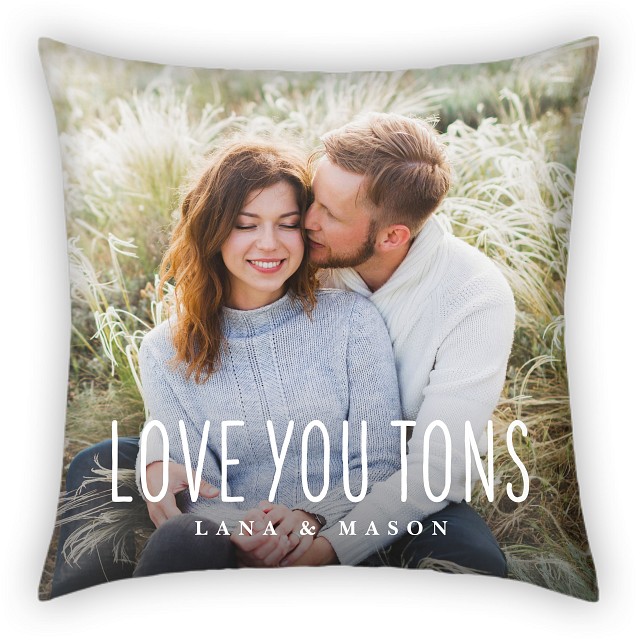Love You Tons Custom Pillows
