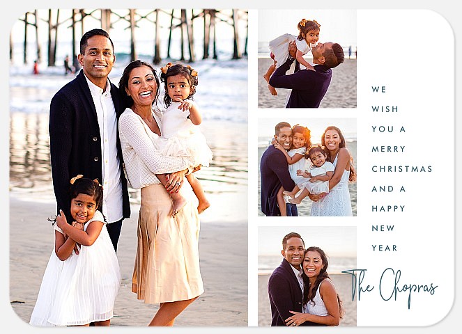 Simple Signature Holiday Photo Cards
