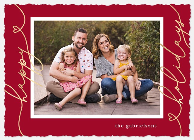 Lovely Greetings Holiday Photo Cards