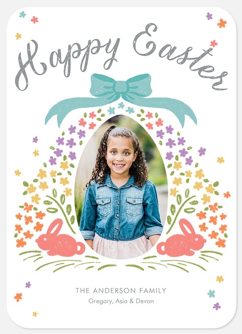 Blessed Bouquet Easter Photo Cards