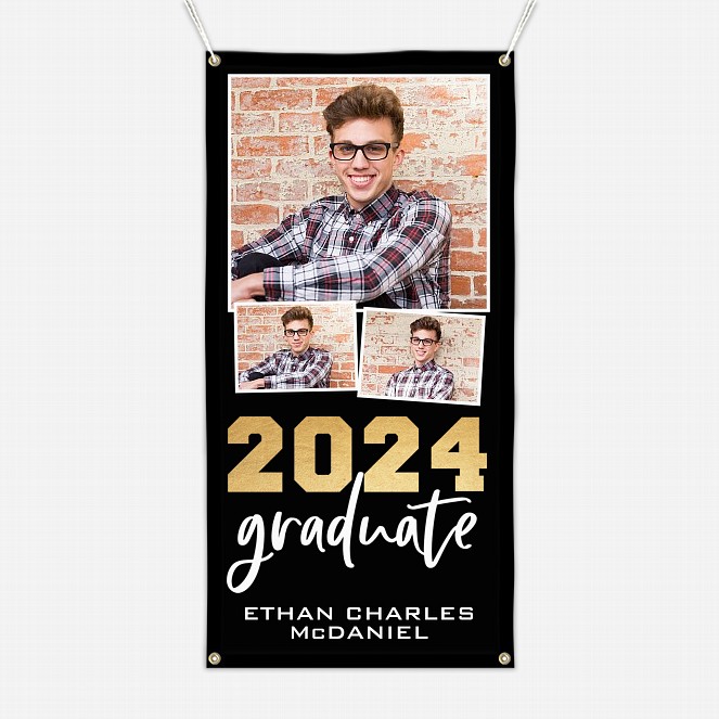 Graduate Trio Graduation Banners