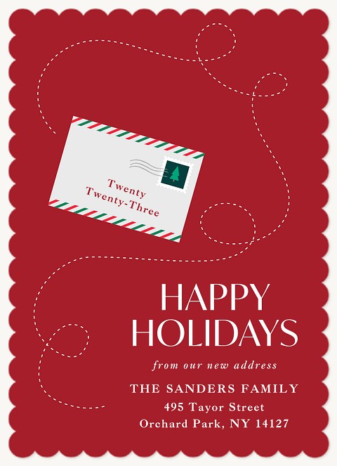 Special Delivery Personalized Holiday Cards