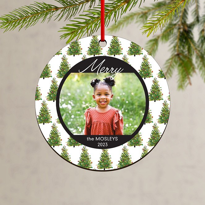 Decorated Firs Custom Ornaments