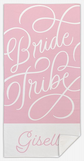 Bride Tribe Custom Beach Towels