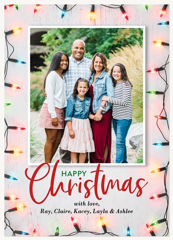 Holiday Lights Christmas Cards
