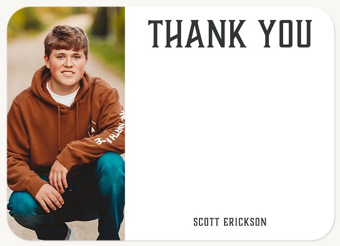 Scholarly Thank You Thank You Cards 