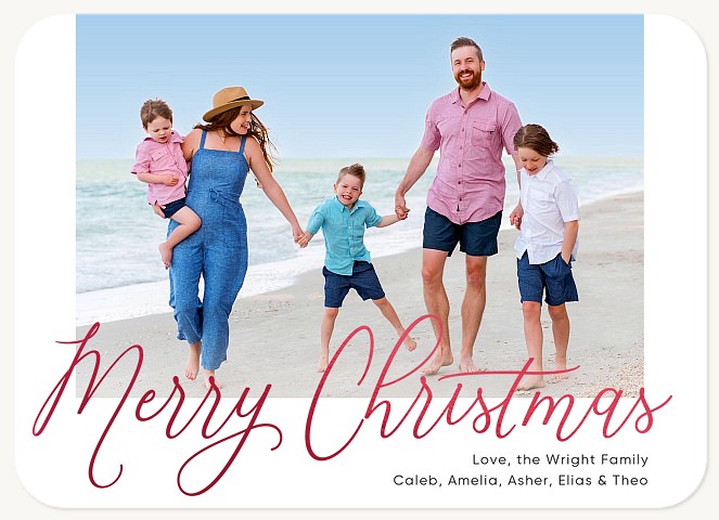 Simple Holiday | Personalized Holiday Cards