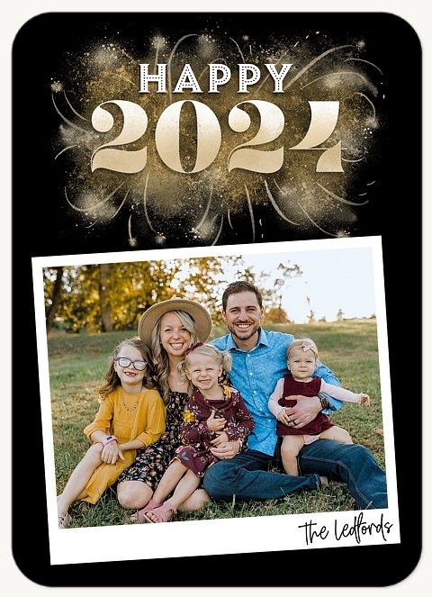 Fireworks Personalized Holiday Cards