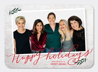 Holly Sprigs Card