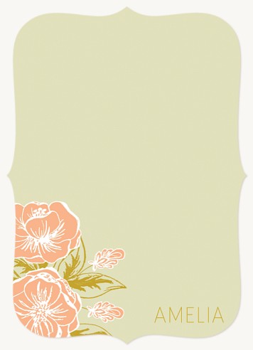Garden Note Stationery