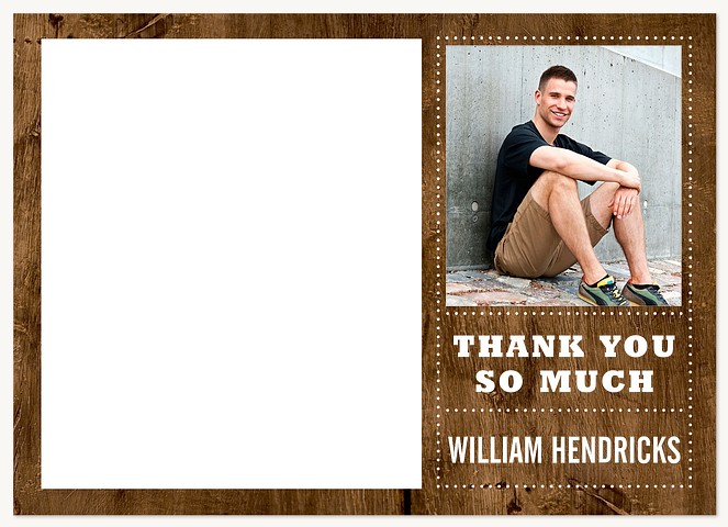 Rustic Gratitude Thank You Cards 