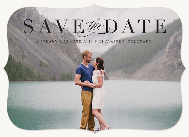 Forever & Ever Save the Date Cards