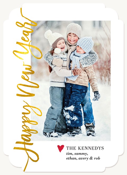 Cheery Tidings New Year's Cards