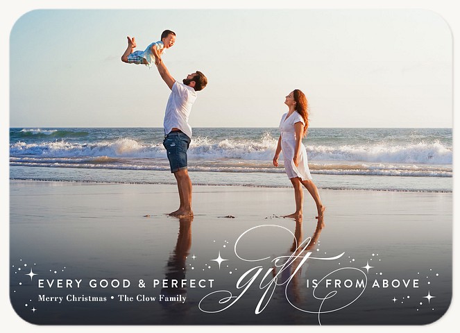 Magical Blessings Photo Holiday Cards