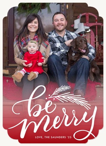 Fir & Berries Christmas Cards