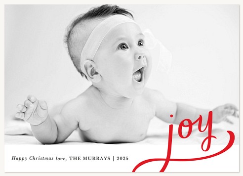 Holiday Joy Christmas Cards