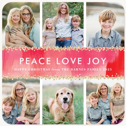 Glittering Speckles Christmas Cards