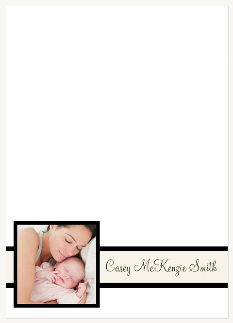Simply Stunning Baby Boy Thank You Cards