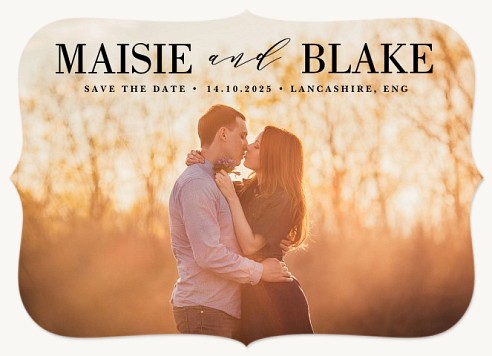 Forever and Ever Save the Date Cards