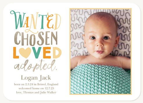 Chosen  Baby Announcements