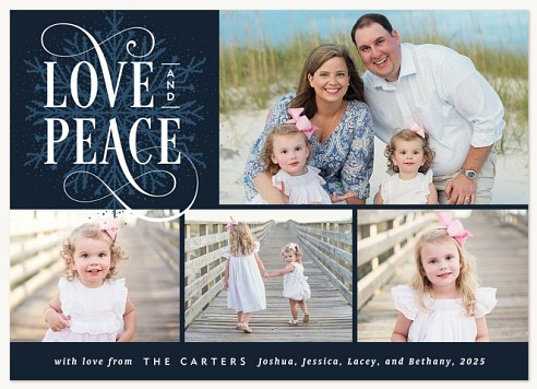 Lovely Flourish Christmas Cards