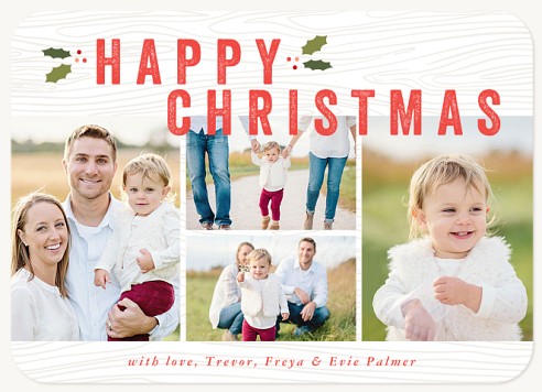 Birch & Holly Christmas Cards