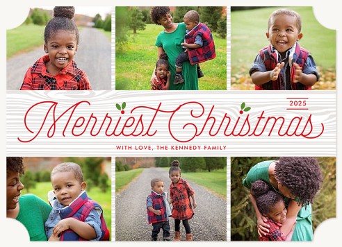 Happy Holly Berries Christmas Cards