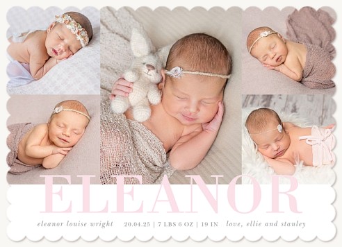 Fairest of Them All Baby Announcements