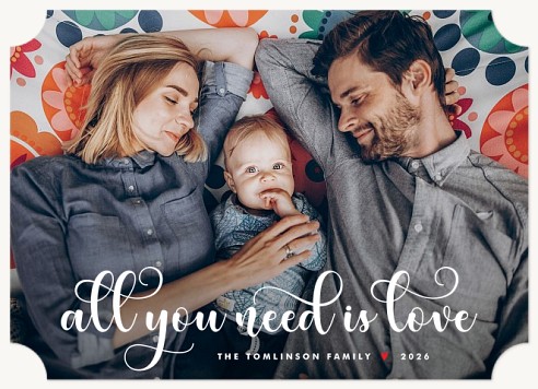 Love Swirls Valentine's Cards