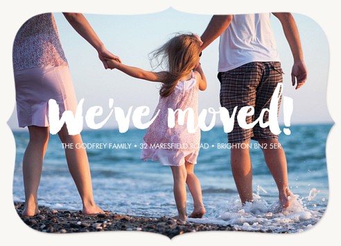 New Place We've Moved Announcements