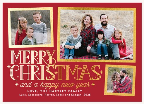 Vintage Snapshots Christmas Cards