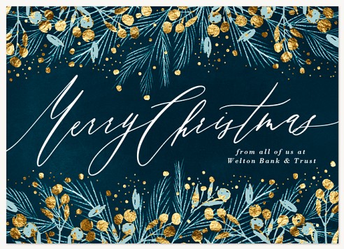 Nouveau Noel Christmas Cards for Business