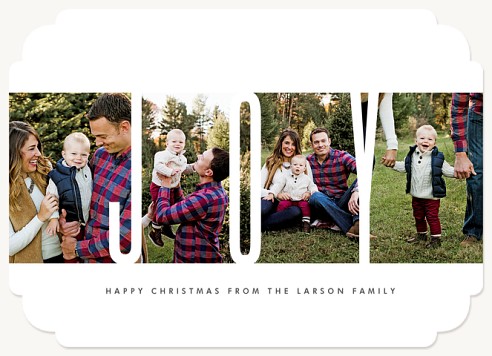 Modern Joy Christmas Cards