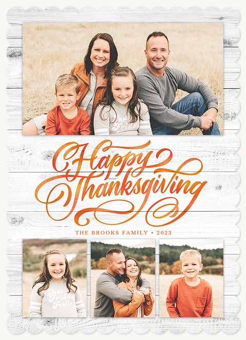 Giving Thanks Thanksgiving Cards