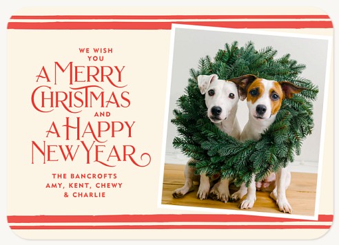 Vintage Wish Christmas Cards
