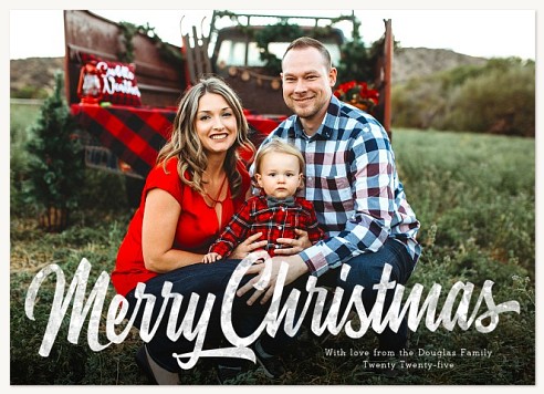 Frosted Christmas Cards