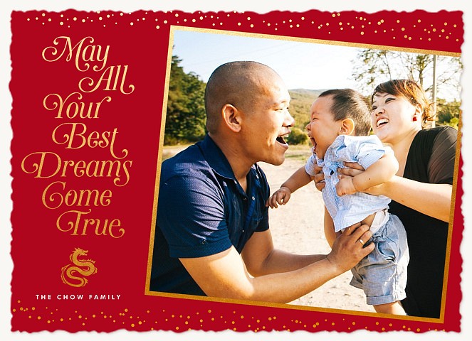 Confetti Dreams Chinese New Year Cards