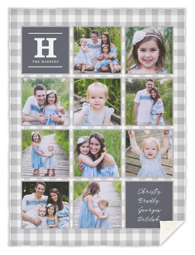 Plaid Checks Custom Blankets Plaid Checks Custom Blankets