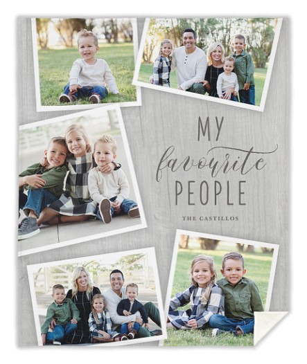 My Favourite People Custom Blankets