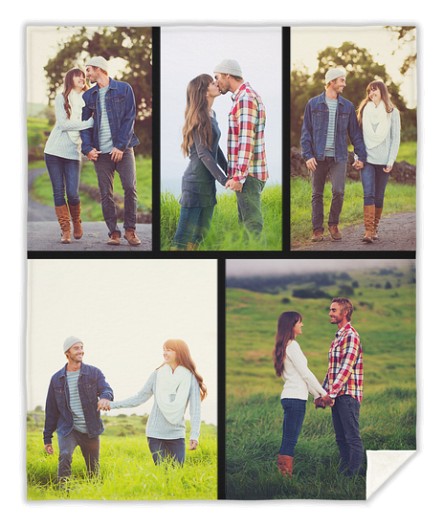 Five Photo Gallery Custom Blankets Five Photo Gallery Custom Blankets